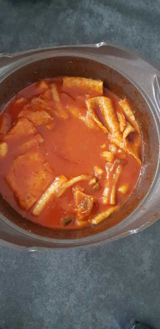 화곡미담 옛날 떡볶이 — 5점을 준 리뷰어가 2020년 1월 올린 사용 사진