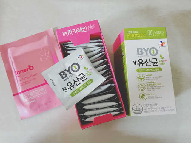 BYO 장유산균 녹차카테킨 PLUS 리뷰 사진