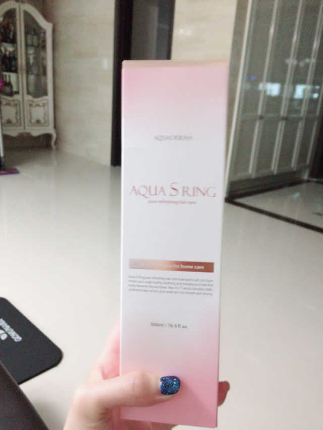 아쿠아S링 퓨어리프레싱 헤어케어 500ml 리뷰 사진