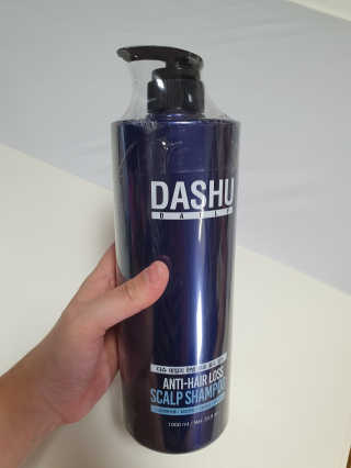 다슈코리아 다슈 데일리 단백질 한방 두피 골드 샴푸 1000ml — 5점을 준 리뷰어가 2019년 12월 올린 사용 사진