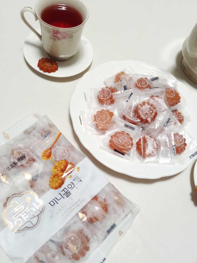 삼립 미니 약과 리뷰 사진