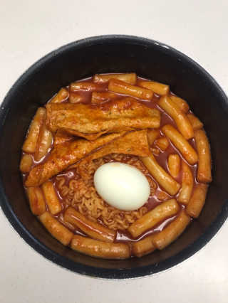 화곡미담 옛날 떡볶이 — 4.5점을 준 리뷰어가 2020년 3월 올린 사용 사진