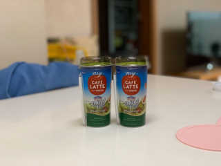 마이카페라떼 말차 아몬드브리즈 7개입 — 5점을 준 리뷰어가 2019년 11월 올린 사용 사진