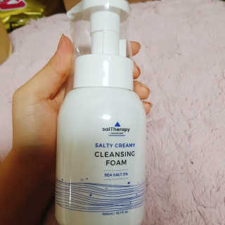 솔테라피 솔티 크리미 클렌징폼 300ml — 5점을 준 리뷰어가 2019년 4월 올린 사용 사진