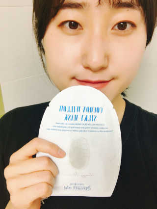 23years old 코쿤 윌로우 실키 마스크 — 4점을 준 리뷰어가 2017년 4월 올린 사용 사진