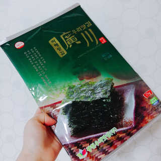 광천우리맛김 파래향 듬뿍, 바삭한 광천우리파래김 6매10봉 — 5점을 준 리뷰어가 2018년 6월 올린 사용 사진
