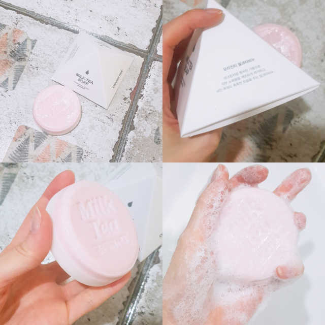 오리진티 밀크티비누 리뷰 사진