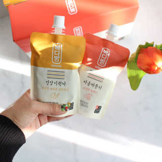 자연원 복다방 2종 100ml 10포씩 — 5점을 준 리뷰어가 2018년 12월 올린 사용 사진