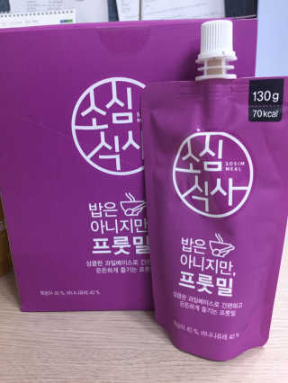 자연원 [소심식사]밥은아니지만 3종 선택 — 5점을 준 리뷰어가 2018년 10월 올린 사용 사진