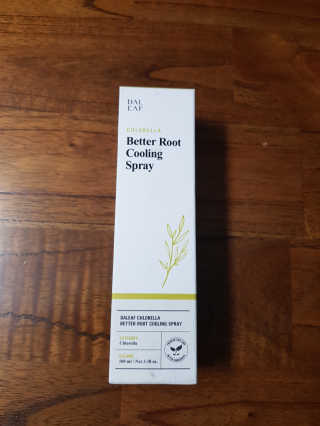 달리프 클로렐라 베러 루트 쿨링 스프레이 100ml — 3점을 준 리뷰어가 2019년 7월 올린 사용 사진