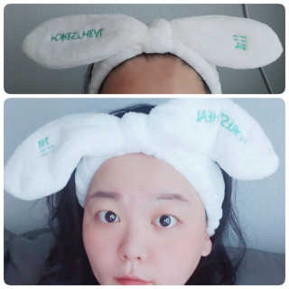 포레스트힐 그린 밸런스 클렌져 100ml + 토끼 헤어밴드 — 5점을 준 리뷰어가 2020년 2월 올린 사용 사진