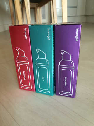 폼글 I foamgle [폼글] 거품가글 50ml 3종 - 민트, 라벤더, 라즈베리 — 5점을 준 리뷰어가 2020년 1월 올린 사용 사진