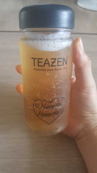 티젠 레몬밤 + 마이보틀 — 5점을 준 리뷰어가 2018년 7월 올린 사용 사진