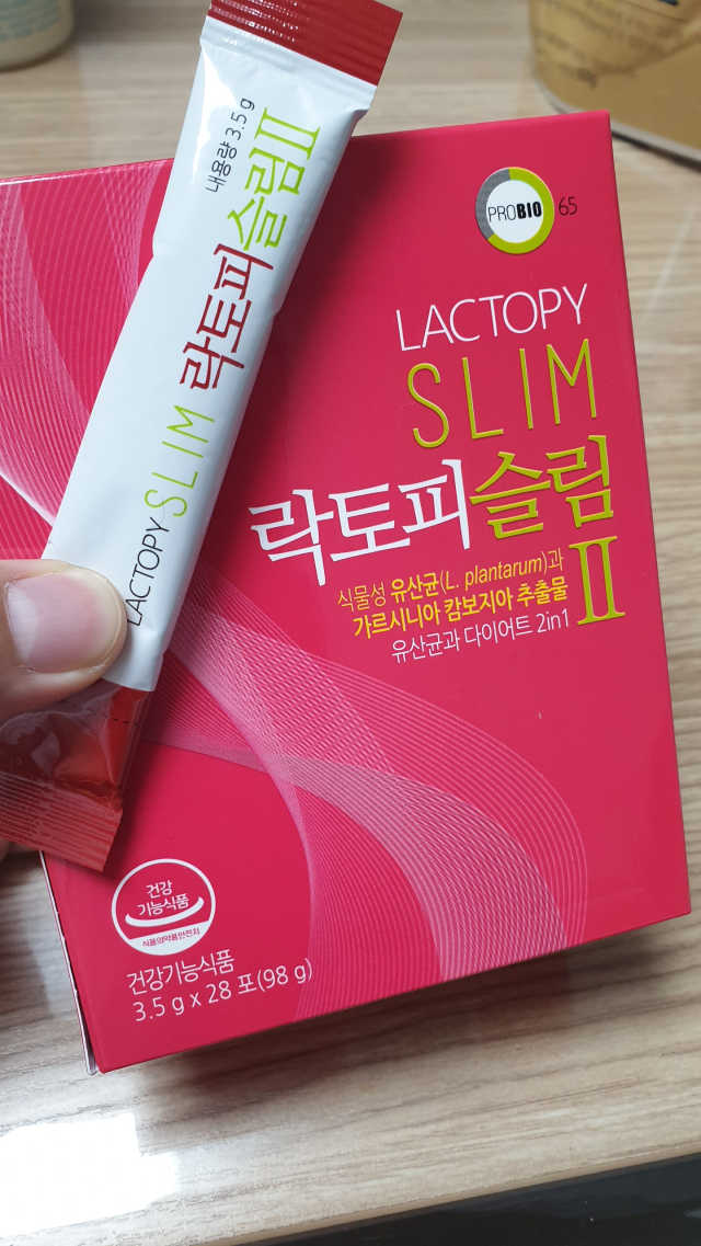 락토피슬림2 리뷰 사진