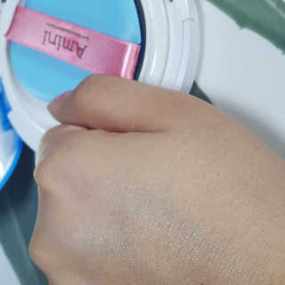 아미니 아쿠아 프로텍터 선쿠션 — 4점을 준 리뷰어가 2019년 4월 올린 사용 사진
