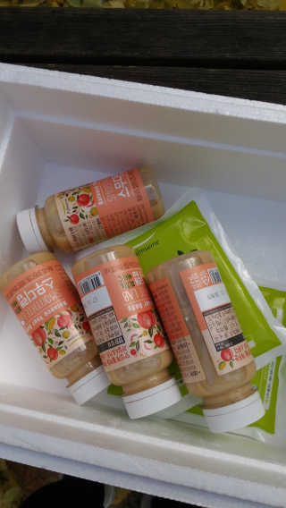 풀무원 스무디랩 피치&비타 — 5점을 준 리뷰어가 2017년 11월 올린 사용 사진