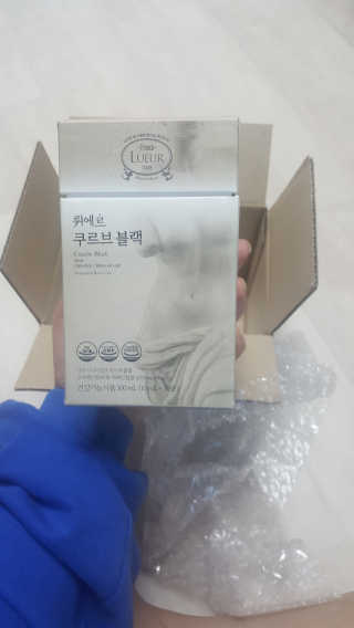 [하우투잇] 뤼에르 쿠르브 블랙 10ml x 30포 총 300ml — 5점을 준 리뷰어가 2020년 3월 올린 사용 사진