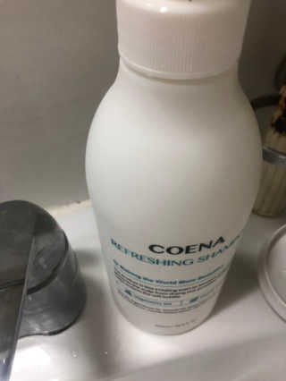 코에나샴푸 500ml — 4.5점을 준 리뷰어가 2019년 7월 올린 사용 사진