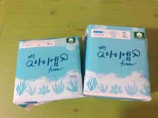 보타메디 마이아이엠 생리대 — 5점을 준 리뷰어가 2019년 2월 올린 사용 사진