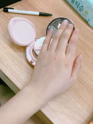밀키드레스 바비메이크 베일 쿠션 — 5점을 준 리뷰어가 2018년 6월 올린 사용 사진