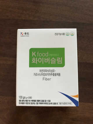 두루원 똥기사의 Kfood 화이버슬림 — 4.33점을 준 리뷰어가 2018년 7월 올린 사용 사진