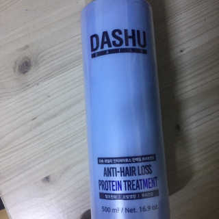 다슈코리아 다슈 데일리 안티 헤어로스 단백질 트리트먼트 500ml — 5점을 준 리뷰어가 2018년 11월 올린 사용 사진