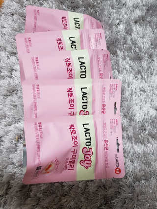 락토조이 구미젤리 복숭아맛 — 5점을 준 리뷰어가 2019년 10월 올린 사용 사진