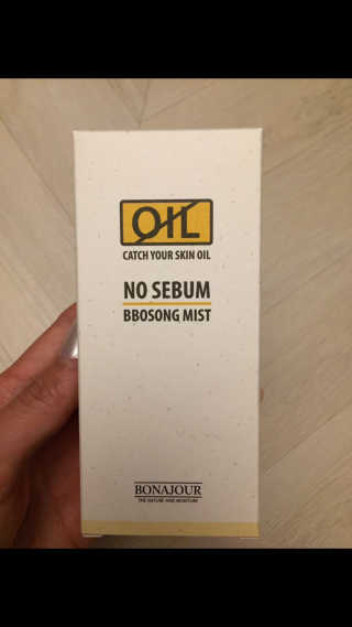 보나쥬르 노세범 뽀송 미스트 50ml — 5점을 준 리뷰어가 2018년 6월 올린 사용 사진