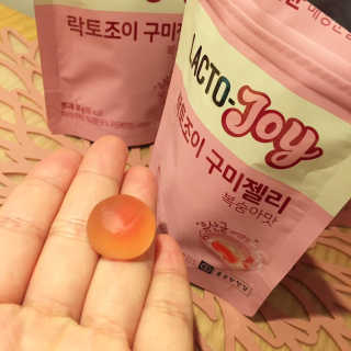 락토조이 구미젤리 복숭아맛 — 5점을 준 리뷰어가 2019년 6월 올린 사용 사진