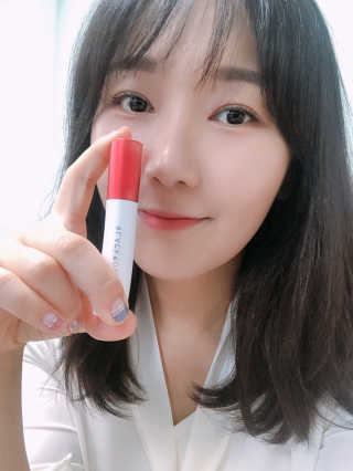 [블랙루즈] 코튼 립 컬러 — 3.33점을 준 리뷰어가 2018년 9월 올린 사용 사진