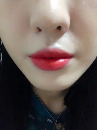 [블랙루즈] 코튼 립 컬러 — 4점을 준 리뷰어가 2018년 11월 올린 사용 사진