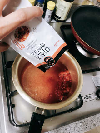 미쓰리떡볶이 just 10 min 패키지 — 5점을 준 리뷰어가 2018년 5월 올린 사용 사진