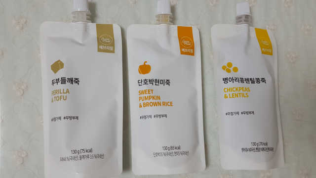 에브리밀 건강슬림죽 6팩 리뷰 사진