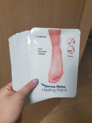 메디테라피 더마 릴렉스 힐링패치 — 5점을 준 리뷰어가 2018년 4월 올린 사용 사진