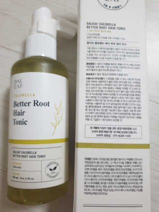 달리프 클로렐라 베러 루트 헤어토닉 100ml — 4점을 준 리뷰어가 2020년 3월 올린 사용 사진