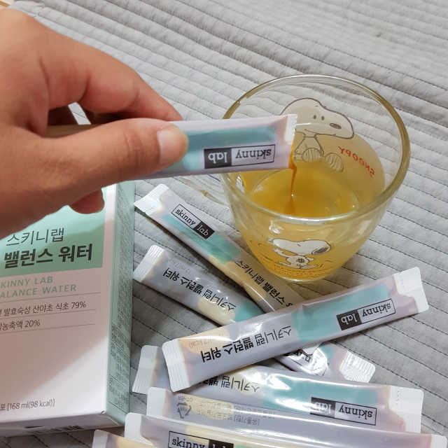 스키니랩 밸런스 워터 리뷰 사진