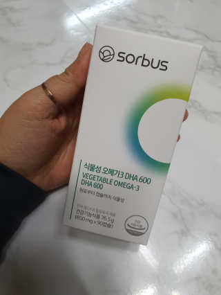 소버스 식물성 오메가3 DHA 600 — 5점을 준 리뷰어가 2020년 1월 올린 사용 사진