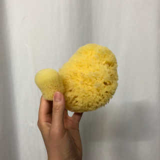 룰라러브 모공관리 끝 지중해산 천연해면 바디스펀지 — 5점을 준 리뷰어가 2018년 4월 올린 사용 사진