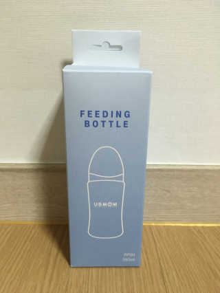 유비맘 PPSU 젖병 노꼭지_260ml_컬러 랜덤 발송 — 5점을 준 리뷰어가 2020년 3월 올린 사용 사진