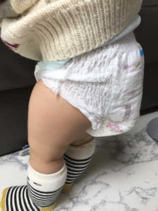 보솜이 액션핏 팬티형 — 3.5점을 준 리뷰어가 2019년 3월 올린 사용 사진
