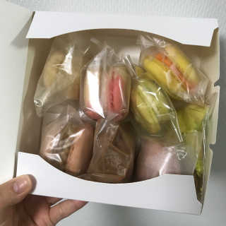 M카롱 반할만큼 달콤한 수제마카롱 — 5점을 준 리뷰어가 2018년 5월 올린 사용 사진