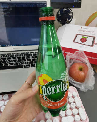 페리에 피치 500ml PET — 4.5점을 준 리뷰어가 2019년 11월 올린 사용 사진