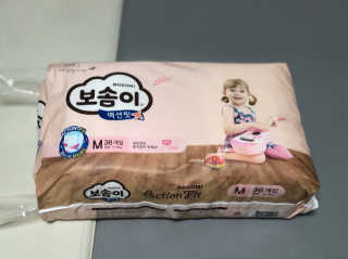 보솜이 액션핏 팬티형 — 3.5점을 준 리뷰어가 2019년 3월 올린 사용 사진