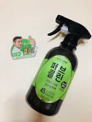 더블유드레스룸 페브클린 500ml — 5점을 준 리뷰어가 2018년 11월 올린 사용 사진