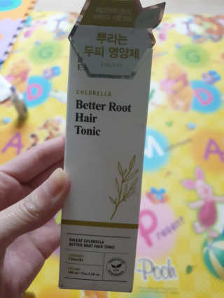 달리프 클로렐라 베러 루트 헤어토닉 100ml — 5점을 준 리뷰어가 2020년 1월 올린 사용 사진