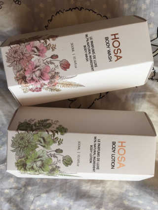 HOSA BODY WASH+BODY LOTION — 5점을 준 리뷰어가 2018년 3월 올린 사용 사진