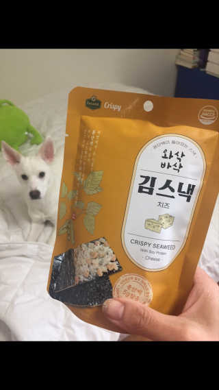더빈트 와삭바삭 김스낵 — 5점을 준 리뷰어가 2019년 12월 올린 사용 사진