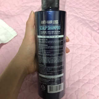 다슈코리아 다슈 데일리 단백질 한방 두피 골드 샴푸 500ml — 5점을 준 리뷰어가 2018년 11월 올린 사용 사진