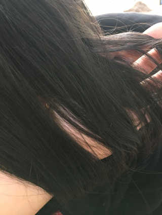 진헤나 골드 천연헤나 염색약 — 4점을 준 리뷰어가 2017년 10월 올린 사용 사진