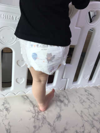 보솜이 액션핏 팬티형 — 3.5점을 준 리뷰어가 2019년 3월 올린 사용 사진